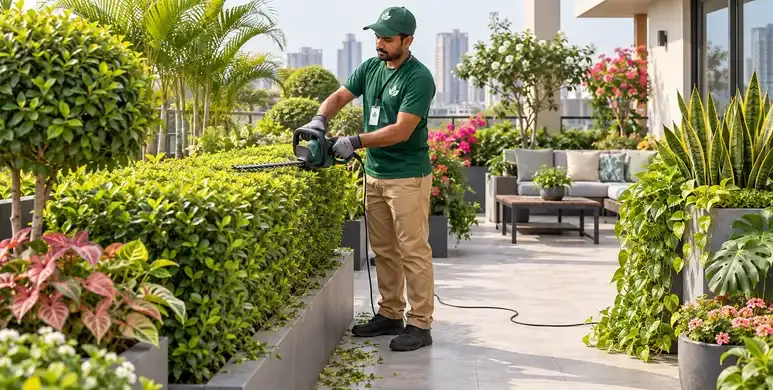 Maali with Trimmer Hedge Cutter - 1 Hour
