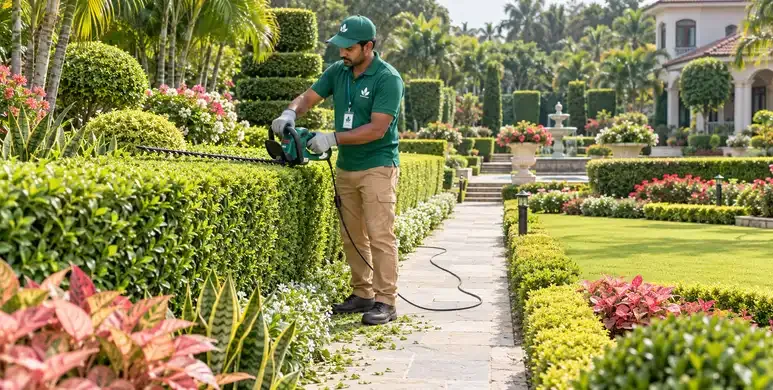 Maali with Trimmer Hedge Cutter - 6 Hours
