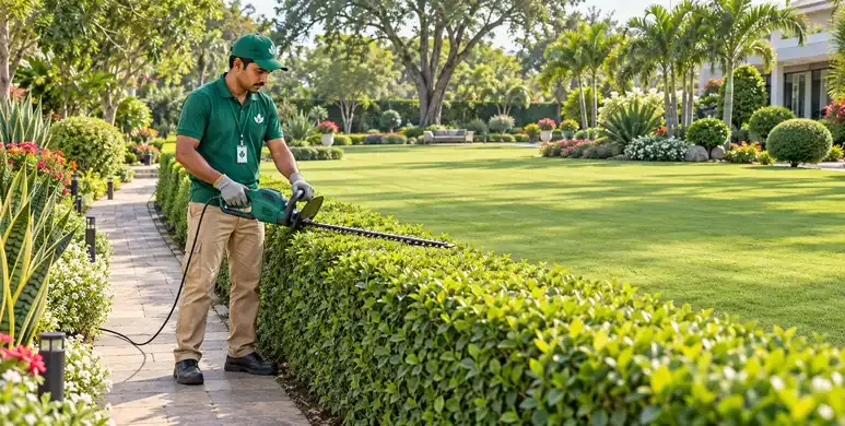 Maali with Trimmer Hedge Cutter - 4 Hours